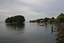 Île de la Harpe, Genfersee, September 2010