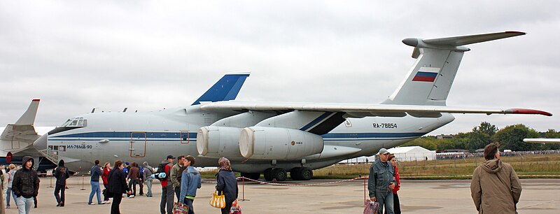 File:Ilyushin Il-76MD-90 on the MAKS-2009.jpg