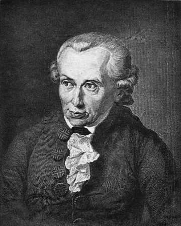 Immanuel Kantoverleden in 1804