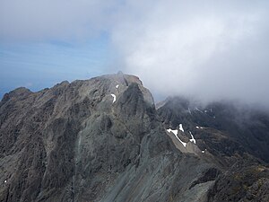 Sgùrr Dearg with the Inaccessible Pinnacle seen from Sgùrr Mhic Choinnich