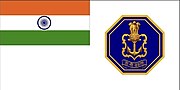 Thumbnail for File:Indian Navy Ensign 2022.jpg