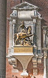 Interior of Santi Giovanni e Paolo (Venice) - Monument to Orazio Baglioni.jpg
