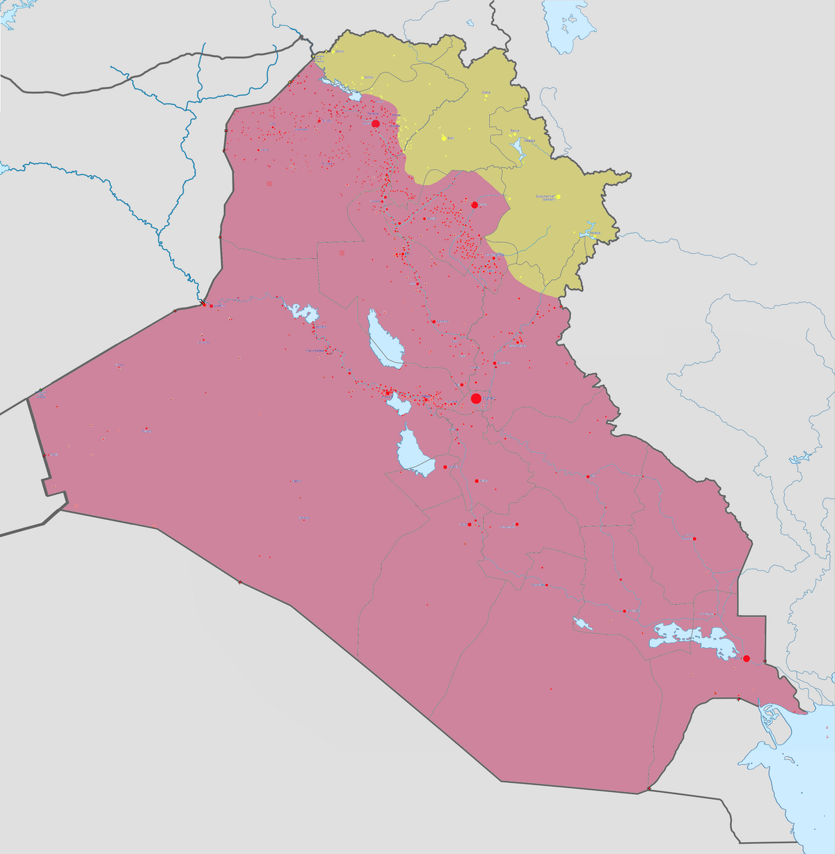 صراع العراق 2003 الآن ويكيبيديا