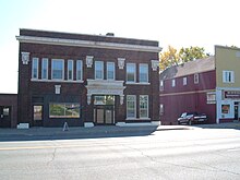 Gilbert Village Hall IronRangeHistoricalSociety.JPG