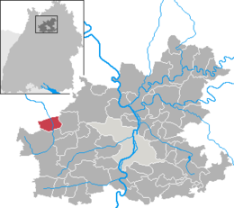 Ittlingen - Localizazion
