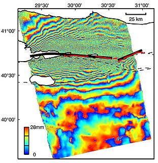 Interferometric synthetic-aperture radar