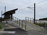 駅出入口（2017年7月）