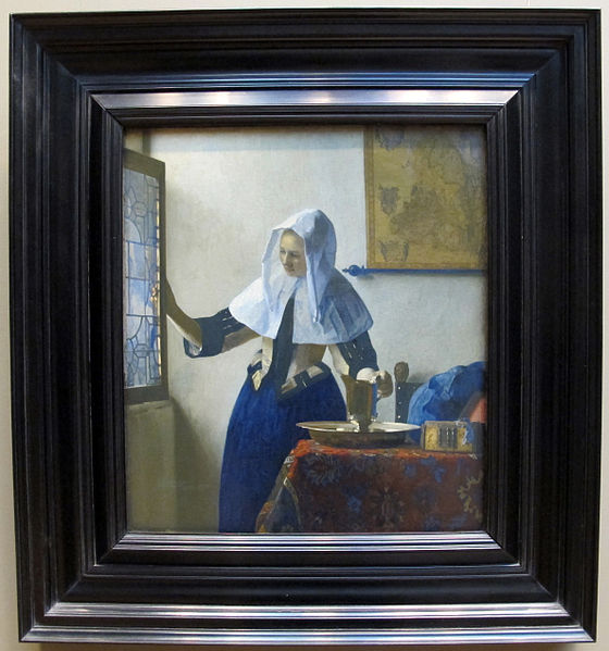 File:Johannes Vermeer, donna con brocca d'acqua, 1662 ca. 01.JPG