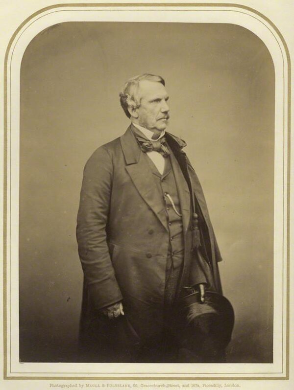 The then Sir John Lawrence photographed by Maull & Polybank, c. 1850s