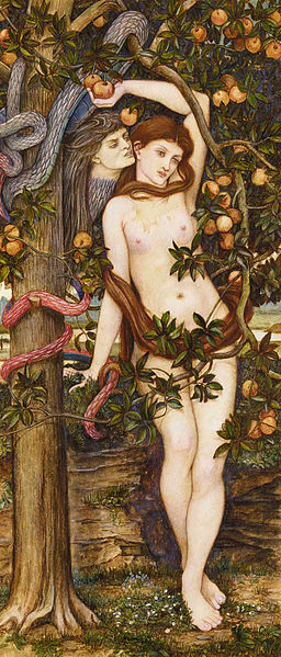 John Roddam Spencer Stanhope - The Temptation of Eve