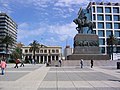 La Torre vista des de la Plaça.