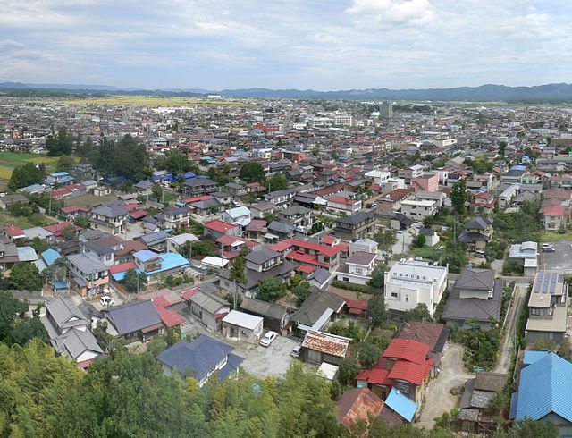 Panorama of Kakuda City
