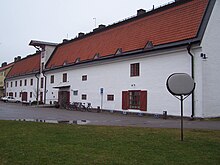 Headquarters of the Swedish Coast Guard in Karlskrona. Karlskrona Stumholmen Tunnebodsmagasinet.jpg