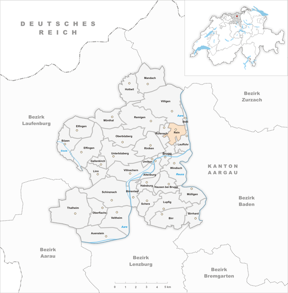 Datei:Karte Gemeinde Rein 1897.png