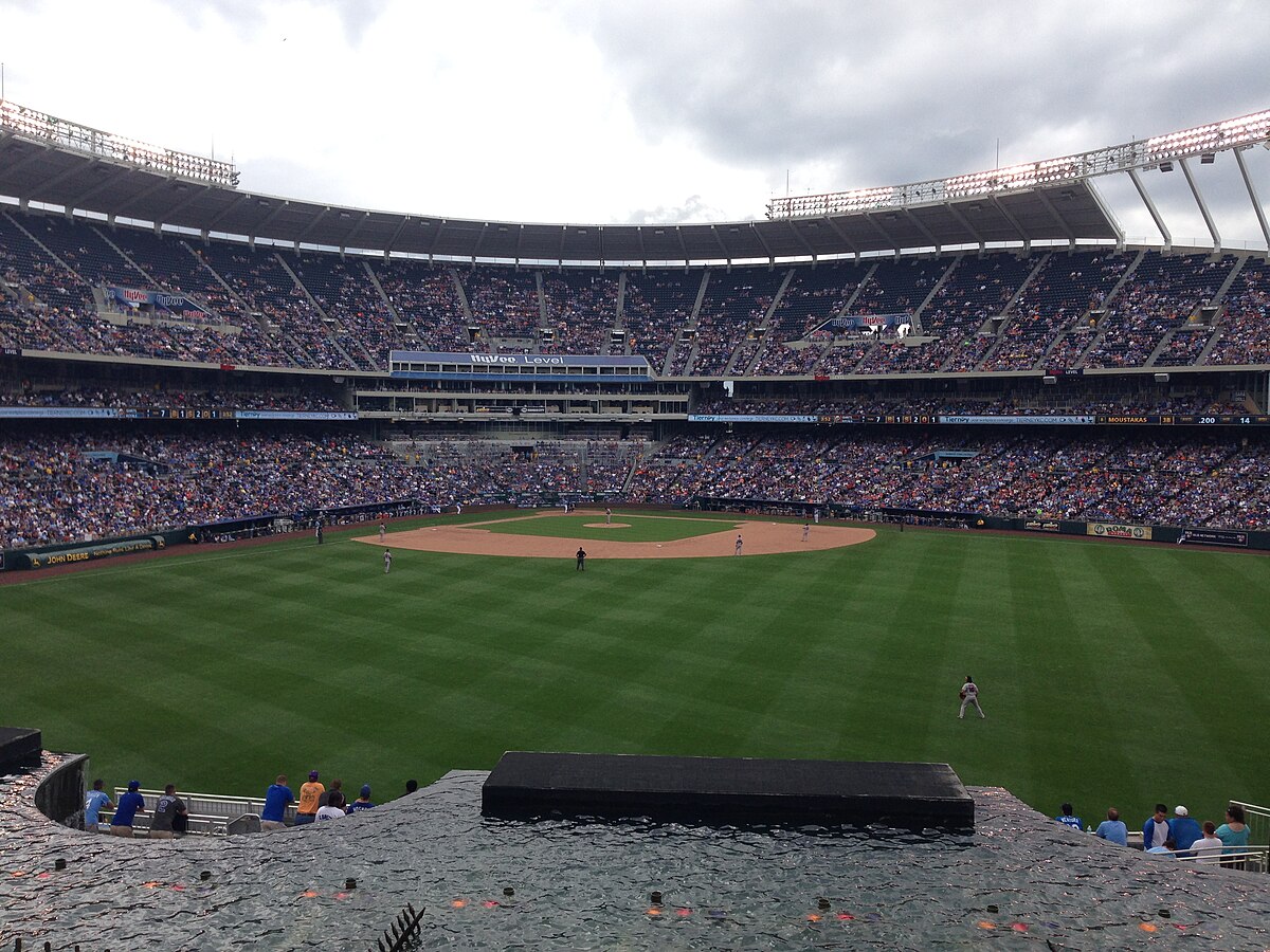 Logo des Kauffman Stadions