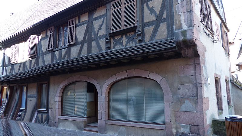 File:Kaysersberg - Maison - 78 rue du Général-de-Gaulle (1-2016) P1050526cr.jpg