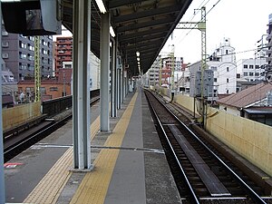 Tobe stasiun Keikyu-jalur Utama.