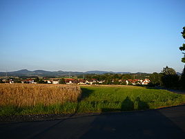 Keulos with a view of the Rhön