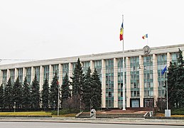 Palais du gouvernement de Moldavie.