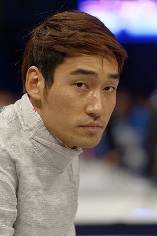 <span class="mw-page-title-main">Kim Jung-hwan (fencer)</span> South Korean fencer