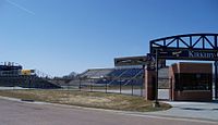 Kirkeby-Over Stadium, seats over 6,500 fans Kirkeby-Over Stadium 1.jpg