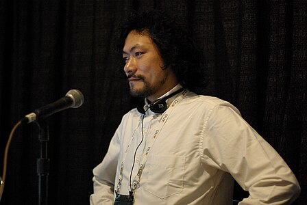 Koji Igarashi at the Game Developers Conference 2007.