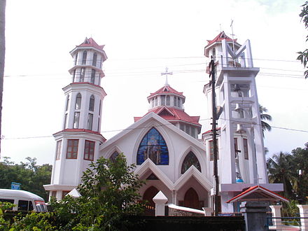 New cathedral in Tangasseri, Kollam