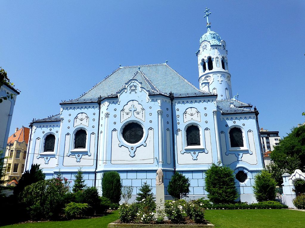 The Blue Church is one of the must-visit tourist spots in Bratislava 