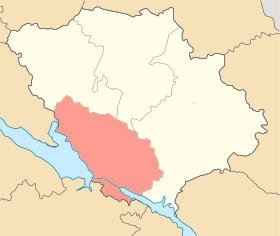Localisation de Raïon de Krementchouk