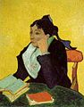 L'Arlesienne: Madame Ginoux with Books 1888 The Metropolitan Museum of Art, New York, New York (F488)
