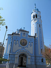 Façade de l'église