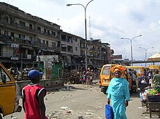 Lagos-i utcakép