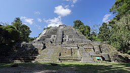 Tempel i Lamanai.