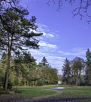 Landgoed Vosbergen met op de achtergrond het huis Vosbergen