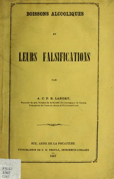 Fichier:Landry - Boissons alcooliques et leurs falsifications (1867).djvu