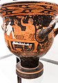 Late classical Attic red figure bell-krater ARV extra - symposion - draped youths - Benevento MdS 9571 - 07
