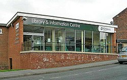 Bibliotek og informasjonssenter - Market Street, Birstall - geograph.org.uk - 491799.jpg