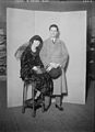 Lillebil Ibsen with her husband, Tancred