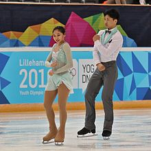 Lillehammer 2016 - Artistik Patinaj Çiftleri Kısa Programı - Su Yeon Kim ve Hyungtae Kim.jpg