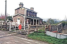 Llong station in June 1980 Llong station.jpg