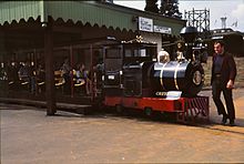Locomotive "Cheyenne" at Wicksteed Park Railway in 1976 Locomotive Cheyenne at Wicksteed Park Railway 1976.jpg