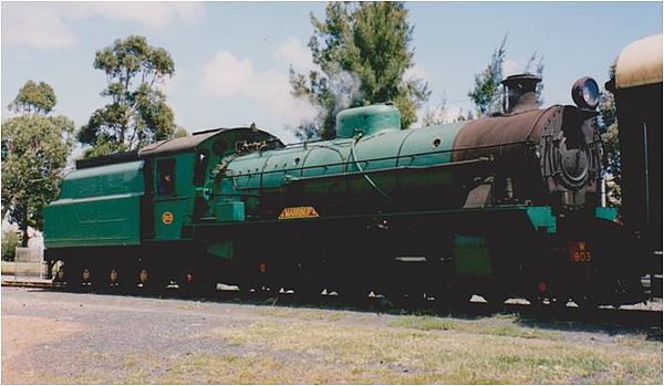 W903 at Waroona in the early 21st century