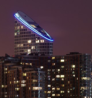 <span class="mw-page-title-main">Ontario Tower</span> Residential in London, England