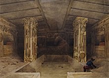 Vue d'artiste de la Tombe des Reliefs.
