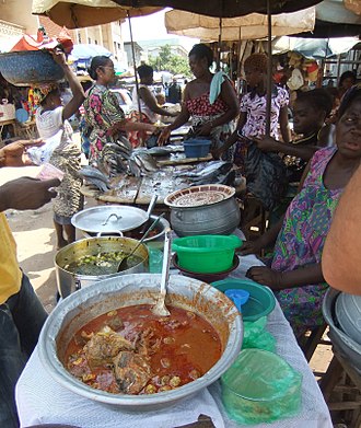 Street food in Lome. Lunch vendor.jpg