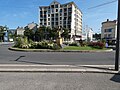 Le rond-point de l'hôpital de la Croix-Rousse.