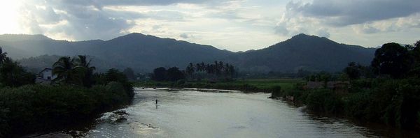 View of the range in Mae Chaem District