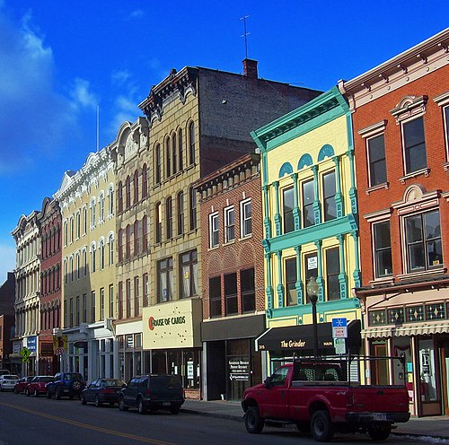 Main Mall Row, Poughkeepsie