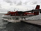 Flight 8Q-MAO (in Kenn Borek Air colours) preparing for boarding.