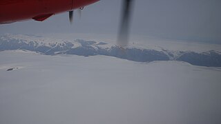 Maniitsoq Ice Cap glacier in Greenland